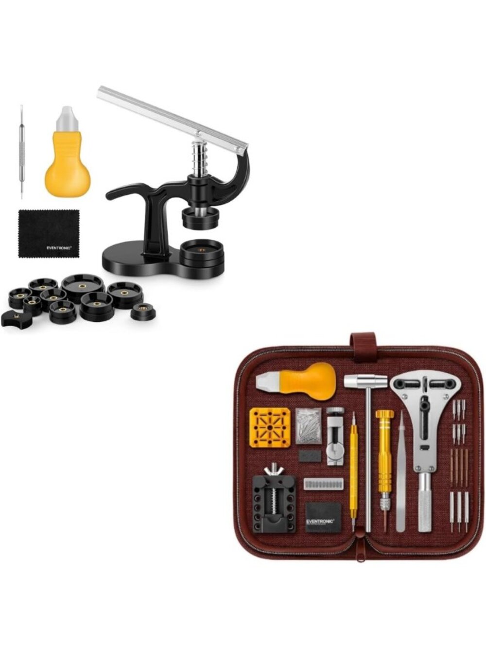 Watch Repair Tool Set - Professional Watch Press & Maintenance Kit for DIY